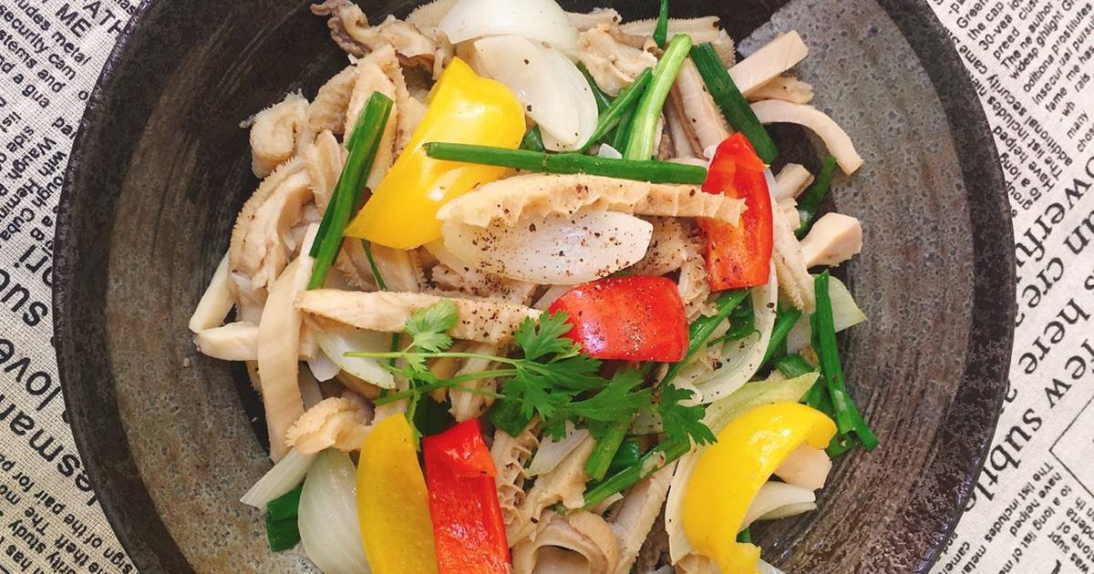 Tổ ong bò xào khế