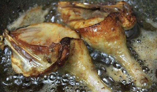 cách làm món vịt trời rán