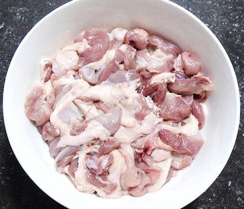 món vịt trời xào rau răm