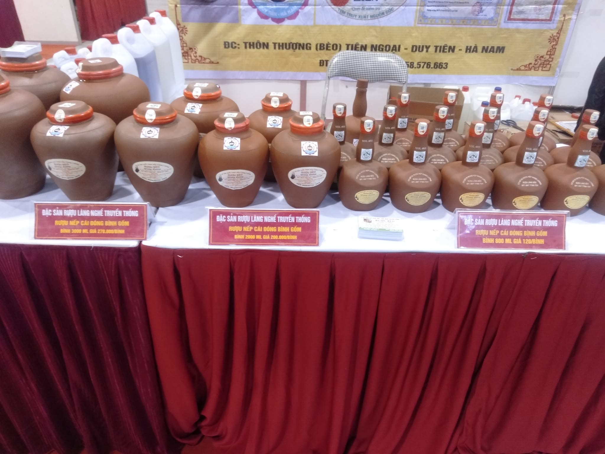 Rượu làng Bèo - 160k/chai 800ml