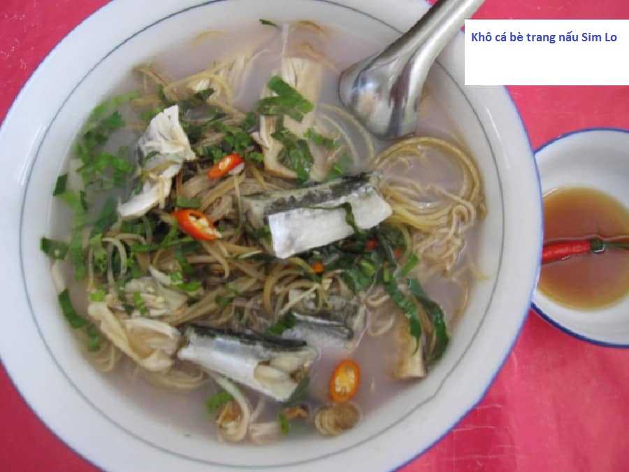 Khô cá bè nấu Sim lo