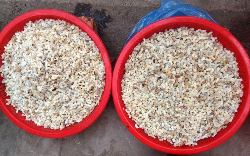 Trứng kiến tươi 650k/kg