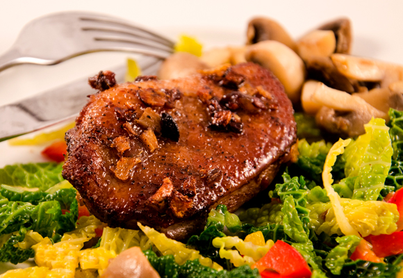 Lườn Vịt Trời nướng giòn