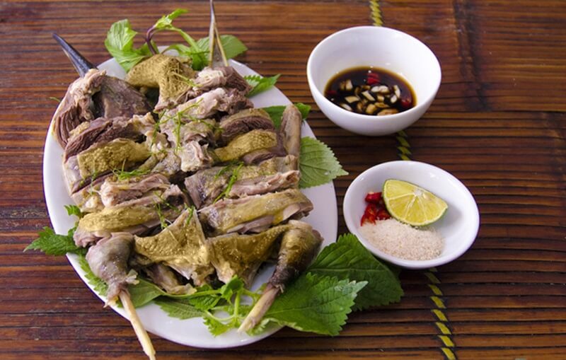 Vịt trời hấp xả