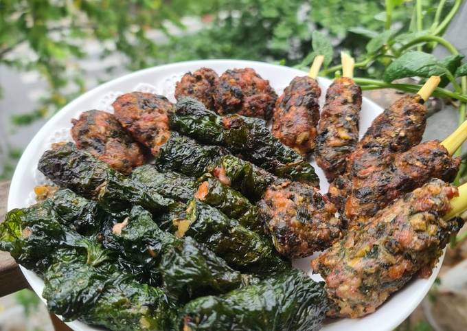 Rắn cuốn lá lốt nướng