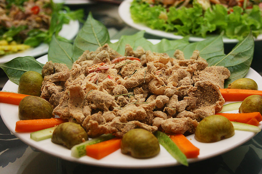 Da Gà Đông Tảo Bóp Thính