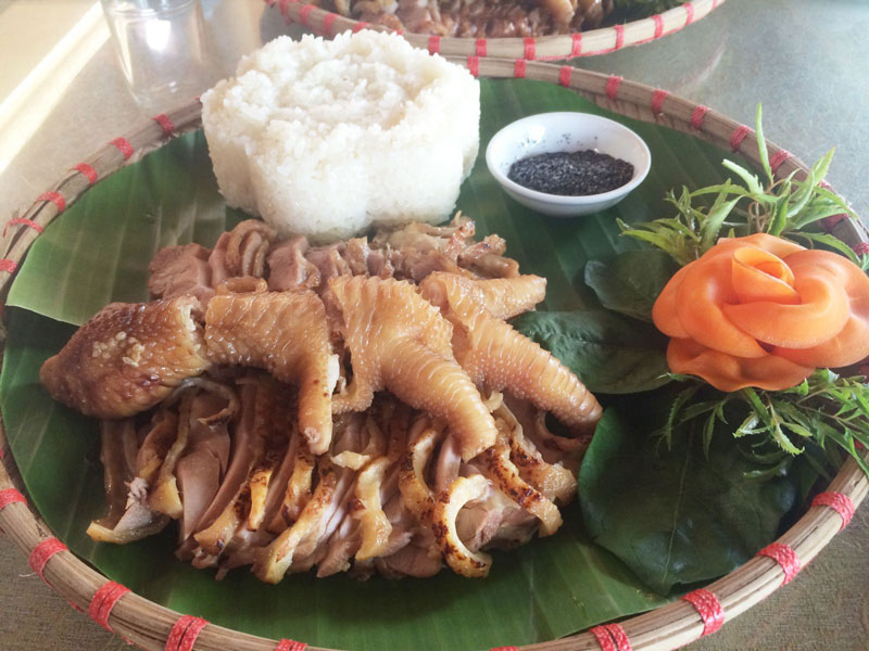 Món ăn từ gà Đông Tảo