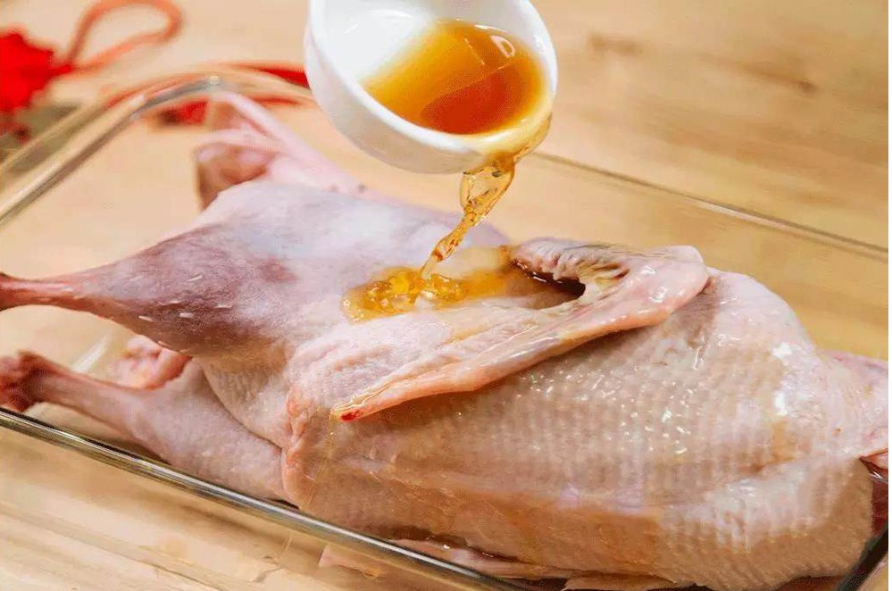 cách làm vịt nhồi xôi